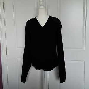 AERO PHEONIX PILOT BLACK SWEATER NWOT